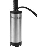 Dc 12V Pompe Electrique Submersible En Acier Inoxydable Pompes Pour L'Huile D'Eau Kerosene 12 L / Min Outil Plein D'Essence