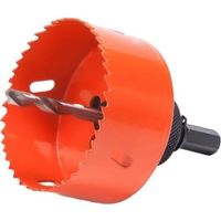 Fresa a tazza HSS BI-METAL per metallo acciaio ferro plastica con punta 64MM