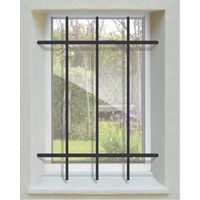 DMS – Grille de défense close pour fenêtre 63 cm x 70 cm – Acier prépeint – Installation facile avec 4 points de fixation – Fabrication française