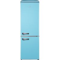Sauber SERIE 5-RETRO AZUL - Frigorifico Combi E Alto 192 Cm Ancho 60 Cm Azul