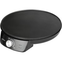 Crêpes-Maker "Elomba" mit 80cm langem Kabel rutschfeste Oberfläche (1200W 230V) IP20 Ø300x65mm schwarze Farbe
