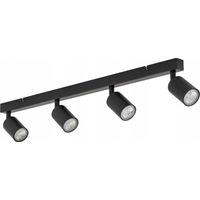 tk-lighting Spot contemporaneo nero 83 cm lunghezza