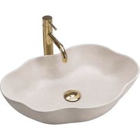 AUFSATZWASCHBECKEN REA PEARL WARM BEIGE