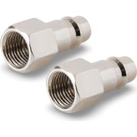 Dapetz ® Euro Airline Hose Fitting Connector Quick Release Euro Male to 1/4" BSP Female Thread 2PCS
