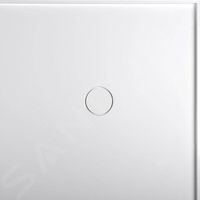 Polysan Receveurs de douche - Receveur de douche Mirai 1000x1000 mm, marbre coulé, blanc 73166