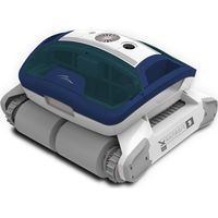 Robot piscine Piranha X Go – Nettoyage jusqu’à 10 m – Filtration hyperfine 4D – Brosse vibrante – Câble pivotant 16 m – AquaSmart – Aquabot