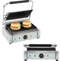 Parrilla de contacto ranurada de doble cara PANINI