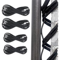 Elastique pour transat Universelle 4pcs (2x2.2m+2x1.4m) pour Fauteuil Relax Zero Gravity élastique Fauteuil Elastique Chaise Longue, Long remplace supérieure Court remplace inférieure