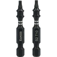 Hänger Set mit 2 Torx T30 Schlagaufsätzen 75 mm