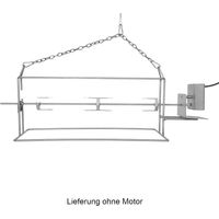 Schneider Rollbräter für Schwenkgrill 70 cm Drehspieß Schwenker