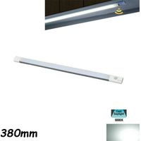 LED-KÜCHENLEISTE,KALTESLICHT,BEWEGUNGSMELDER,UNTERSCHRANK,WIEDERAUFLADBAR,38CM