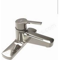 Roca Malva Deck Mounted Chrome Finish Modern Style Single Lever Bath Filler Tap