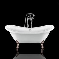 Bañera con patas DARLINGTON 175 cm patas LEÓN COBRE ENVEJECIDO
