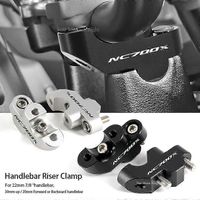 Rehausseur de guidon 22 mm pour moto Honda NC700X, NC 700 X, 700x, NC700 X, NC750X, NC750S, NC700S, adaptateur d'extension de guidon Drag, édition 0619