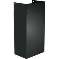Franke – Cheminée télescopique noire pour hottes de cuisine – Dimensions 300 x 200 x 500 mm – Hauteur réglable 530 à 990 mm – Extraction externe