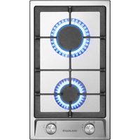 GASLAND Plaque de Cuisson à Gaz Naturel/Butane/Propane encastrée, Acier inoxydable - GH30SF - 2 Foyers - 4200W