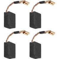 Pair 2 Pairs Carbon Brushes for Angle Grinder Electric Tool Replacement Part for Motor Grinder Metal Carbon Brushes Compatible with Dewalt DWE402 DWE402G