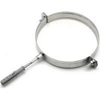 COLLARE DI FISSAGGIO IN ACCIAIO INOX Misura: Diam. 100