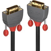 Lindy 36221 cable DVI 1 m DVI-D Negro