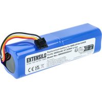 EXTENSILO Batería compatible con Xiaomi Roborock S51, S55, S4 MAX S4E52-00, S4 S452-00, S5, S4 S402-00, S50 aspiradora (6,8 Ah, 14,4 V, Li-Ion)