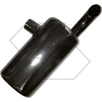 Silenziatore verniciato per trattore agricolo FIAT SERIE 65-66-90 VIGNETO