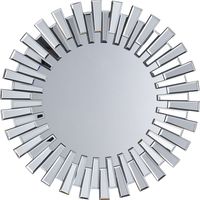 Specchio da parete in argento ø70 cm Cholet