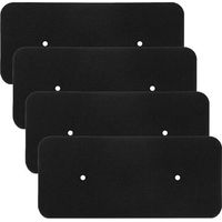 4 pezzi Filtro in schiuma per asciugatrice, Hoover Candy 40006731 Filtro per asciugatrice, Filtro in schiuma per asciugatrice a pompa di calore 275 × 125 × 10 mm