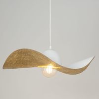 Sigma Kapello Deckenleuchte Weiß und Gold 55 cm