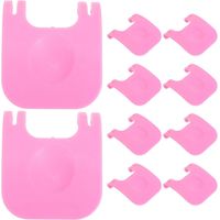 Rabbit Cage Wire Clips 10Pcs Cage Fastening Buckles for Indoor Rabbit Hutch with Secure Clip Locks and Reinforced Design