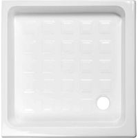 Sapho Kerasan Retro - Piatto doccia quadrato in ceramica 90x90x20 cm, bianco 133801