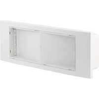 LAMPADA LED EMERGENZA DA INCASSO RICARICABILE 2W