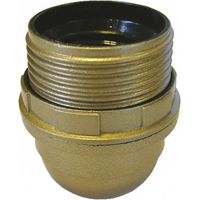 Presa 1/2 filettata E27 TIBELEC, plastica, oro 60 W TIBELEC