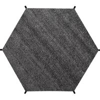 Trampoline Top Shade Cover Trampoline Sun Protection Net for Backyard Playground 10ft 6 Polonais