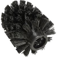 WENKO Spazzola di ricambio per set WC Nero Ø 8 cm