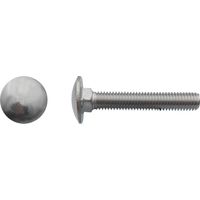 100 Vis Tête Ronde Collet Carré TRCC 8 x 50 mm - DIN 603 - Inox A2 - D-Work