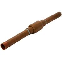 MEIBES Dehnungsmuffe H6 Kupfer 18 mm, Ausgleich 7 mm 62230