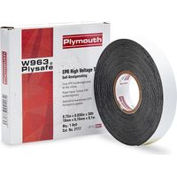 Schwarzes selbstschweißendes EPR-Gummiisolierband 19 mm NUÑEZ-PLYMOUTH