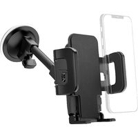 Hama Compact Handy-Kfz-Halterung Saugnapf 360° drehbar Passend für Breite: 45 - 90 mm
