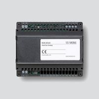 Gegensprechanlage siedle schwarz kompakte Abmessungen 107x60x89 mm