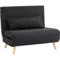 Canapélit 2en1 jusqu’à 350 kg aspect en lin d’amis dossier réglable coussins décoratifs canapélit avec fonction lit
