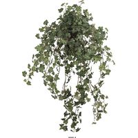 Chute de lierre artificiel en pot, petites feuilles, L 85 cm