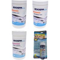 Pack traitement de l'eau Spa (brome/pH+/pH-) + bandelettes
