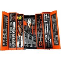 CAJA DE HERRAMIENTAS DE METAL CON SURTIDO DE 85 HERRAMIENTAS