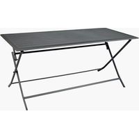KlappTisch aus Aluminium l 160-p,70-h 75cm