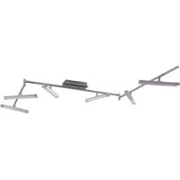 Lindby Lámpara de techo LED 'Pilou' en Plateado Metal