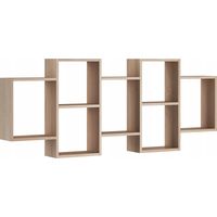 Modernes Hänge- oder Standregal für Wohnzimmer, Schlafzimmer und Sonoma-Zimmer