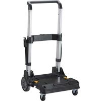 DeWALT TSTAK Faltwagen schwarz und silber robust