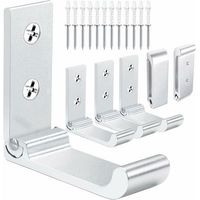 HONORNIC - Crochets Muraux Pliables Crochets Pliants en Aluminium pour Suspendre Crochets Pliables pour Manteaux Crochets pour Serviette
