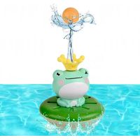 Jouet de bain, grenouille de bain flottante avec arroseur, ensemble de jouets de bain, jouet aquatique, jouet de bain pour bébé, jeu de bain amusant pour garçons et filles, indispensable pour bébé