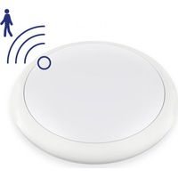 Hublot LED Rond ø 320 mm avec détecteur NOVA - 25 W - IP 65 - Blanc Chaud - DeliTech®